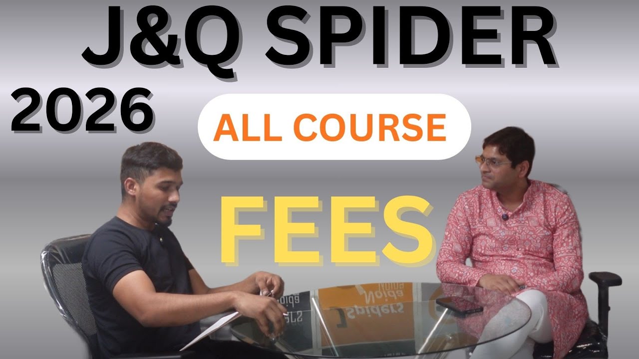 J & Q Spiders | India’s Leading IT Training & 100% Placement Assistance | Shambhu Sir & Rahul Pal.