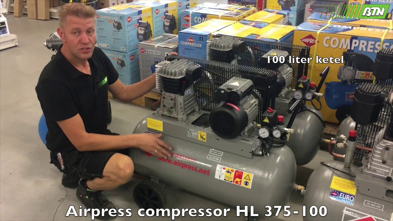 Airpress compressor HL 375-100 - BTN de Haas (732018)