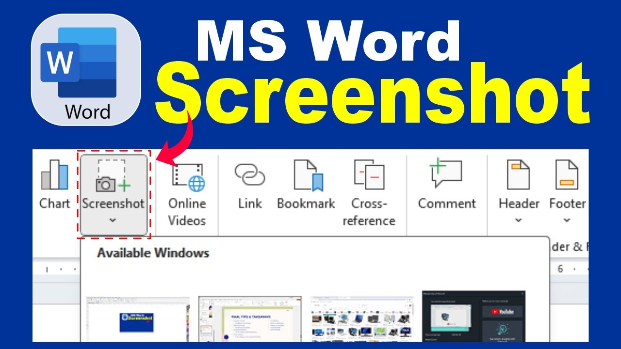 MS word me Screenshot kaise karte hai #computechgyan