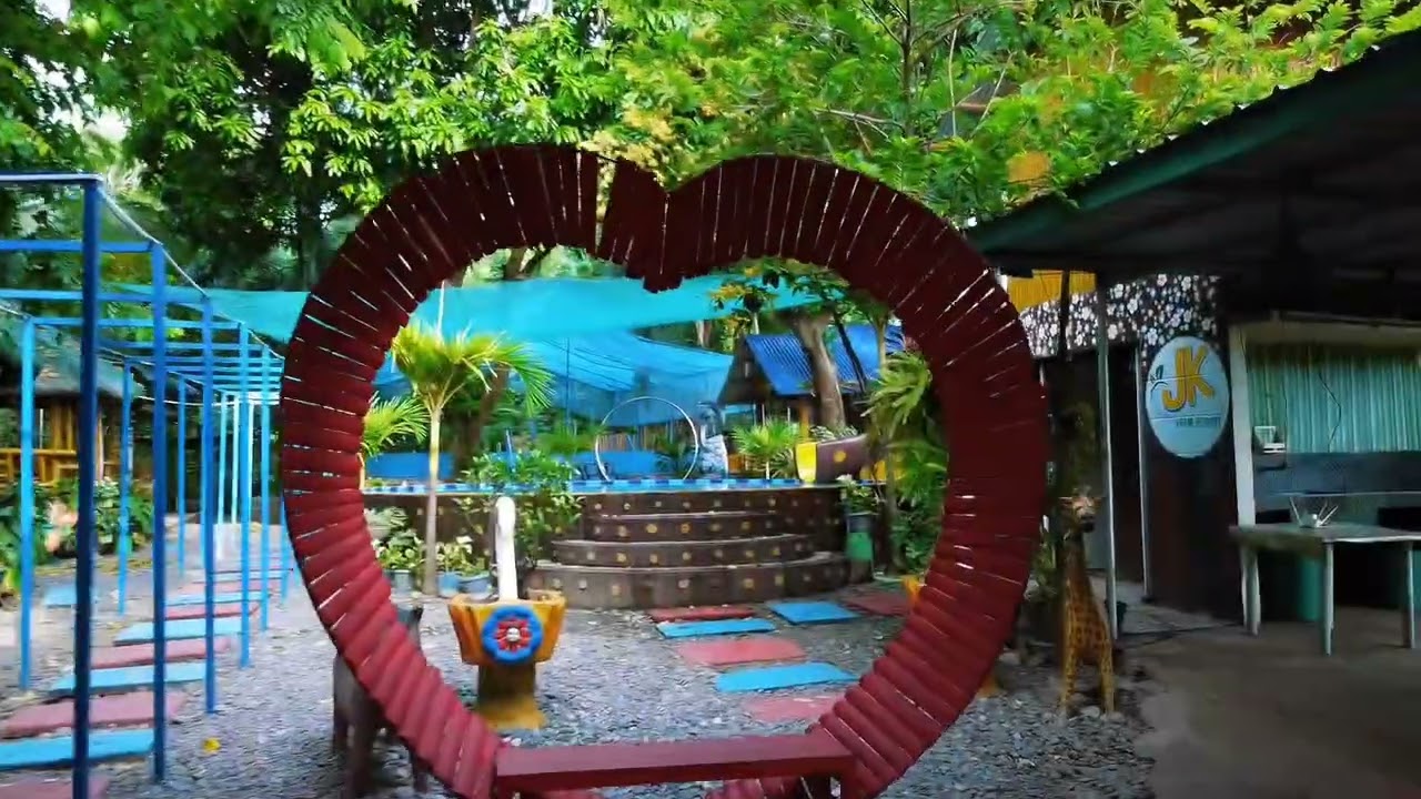 Isang RESORT NA MAY BARKO😱 tara Dito lang Yan JK RESORT MANGATAREM PANGASINAN.