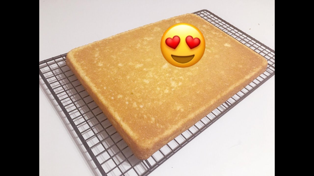 ‎كيكة الفانليا المستطيلة  الأكثر طلباً لأعياد والميلاد والأفراح / Amazing  white sheet cake