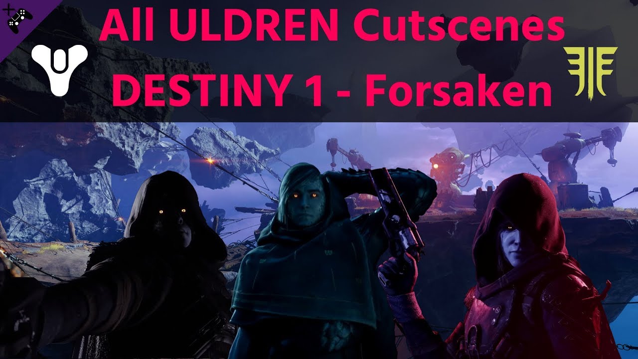 ВСЕ УЛЬДРЕНОВСКИЕ КАСТЦЕНЫ - Destiny 1 - 2 - Destiny Фильм
