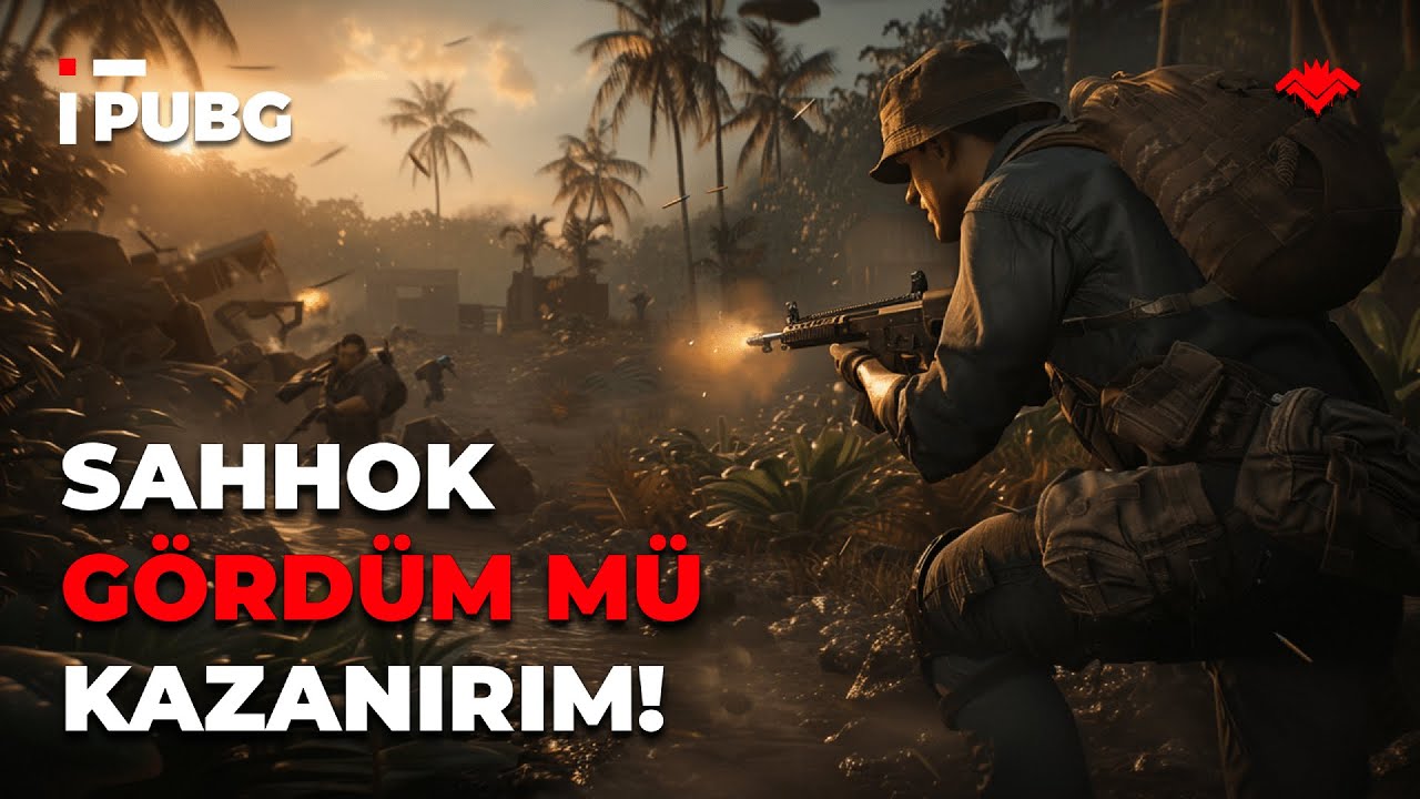 SANHOK GÖRDÜM MÜ KAZANIRIM! - #PUBG #SOLO