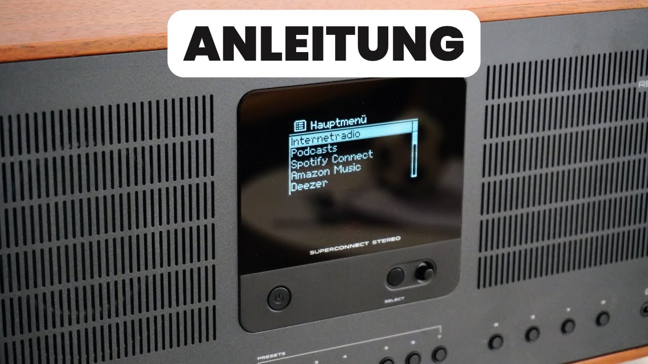 REVO SuperConnect Stereo Anleitung Einrichtung und alle Funktionen