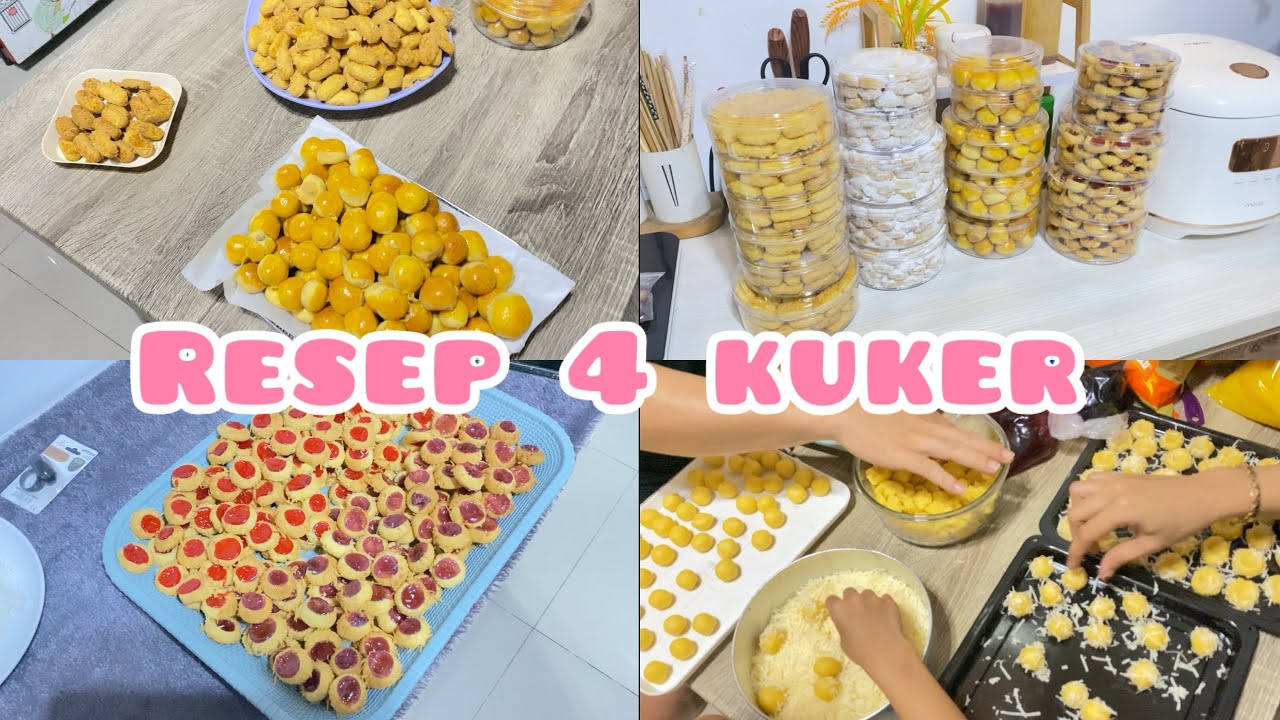 RESEP NASTAR KASTANGEL TUMBPRINT DAN PUTRI SALJU DENGAN BAHAN EKOMONIS 