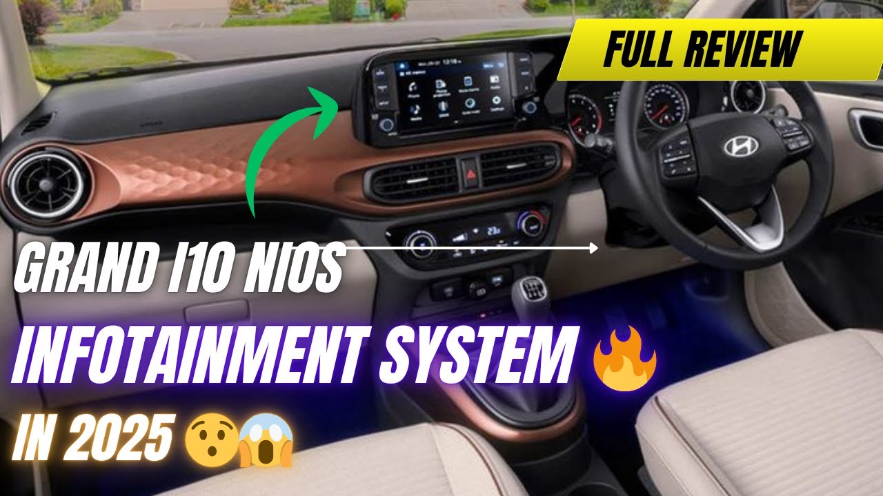 Grand i10 Nios Infotainment System in 2025 FULL Review 🔥 | Features + Demo!
