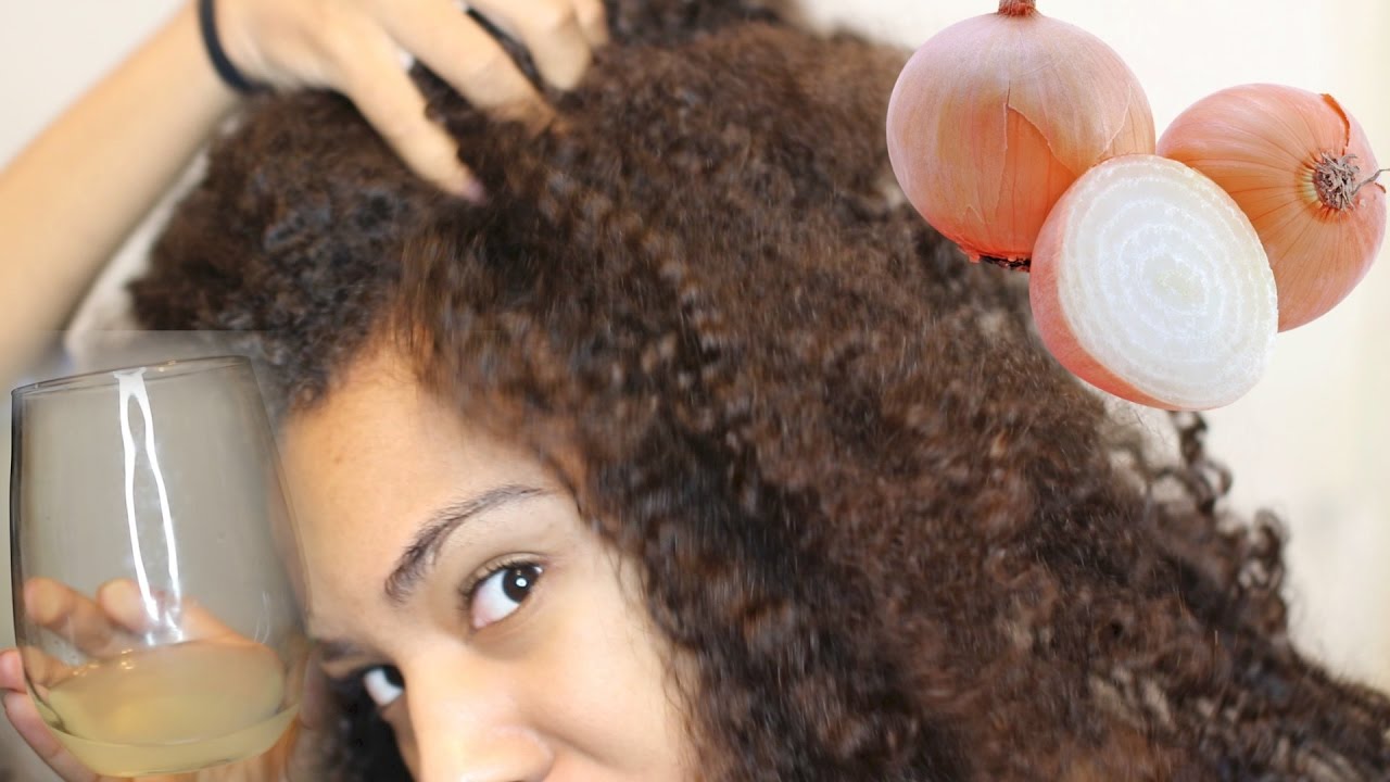 How To GROW HAIR Fast! Onion Juice for Rapid Hair Growth & Health Scalp! Natural Hair