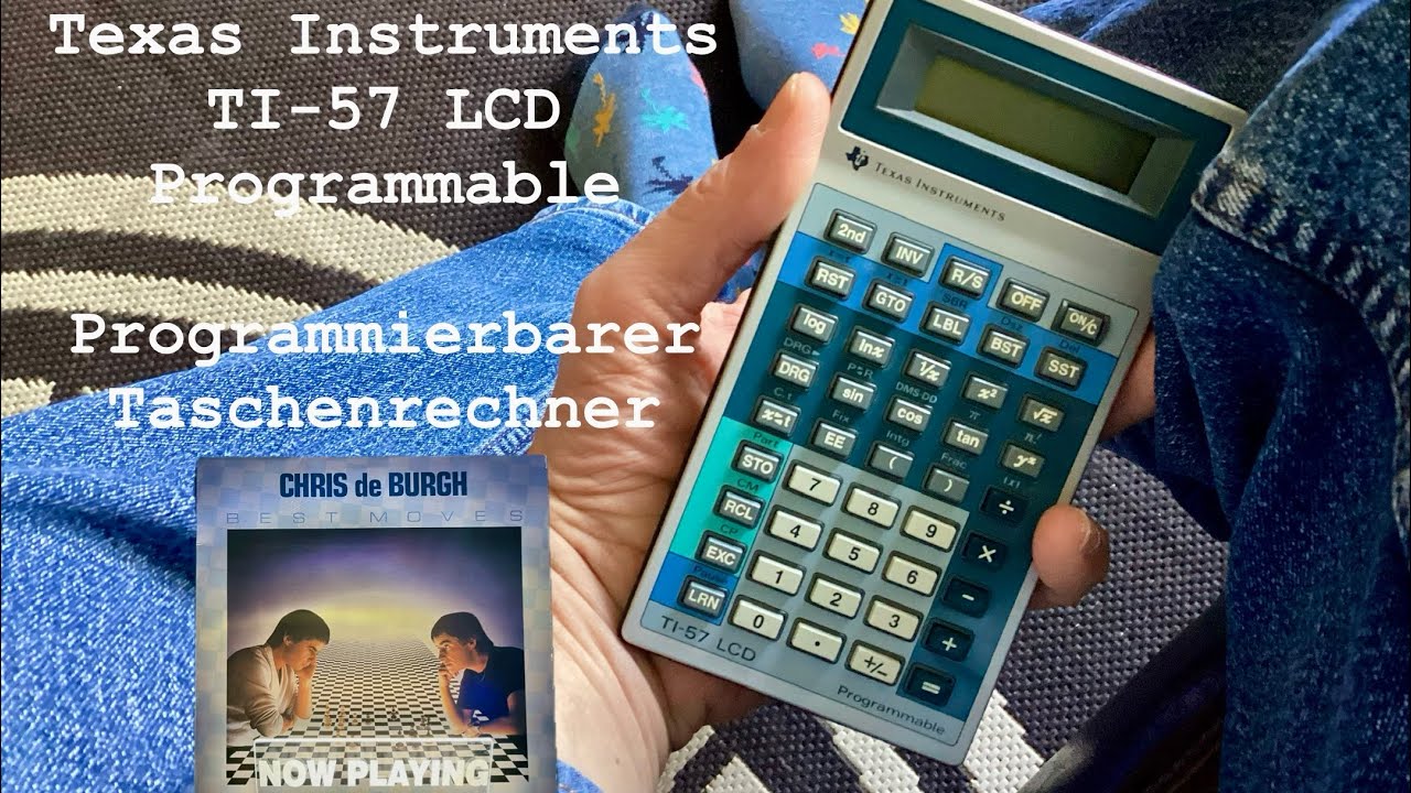 Texas Instruments TI-57 LCD Programmable - Taschenrechner - Programmierbar
