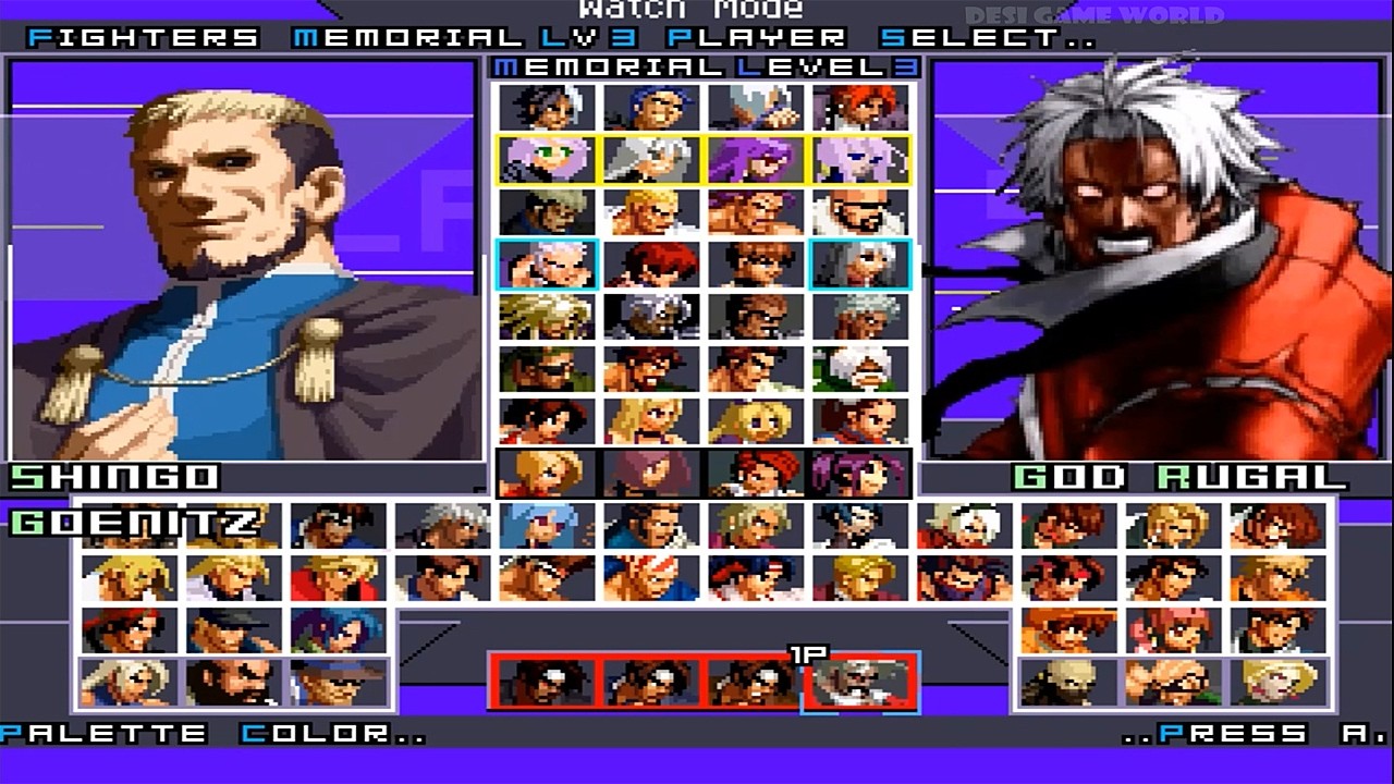 THE KING OF FIGHTERS MEMORIAL LV3 MUGEN Gameplay