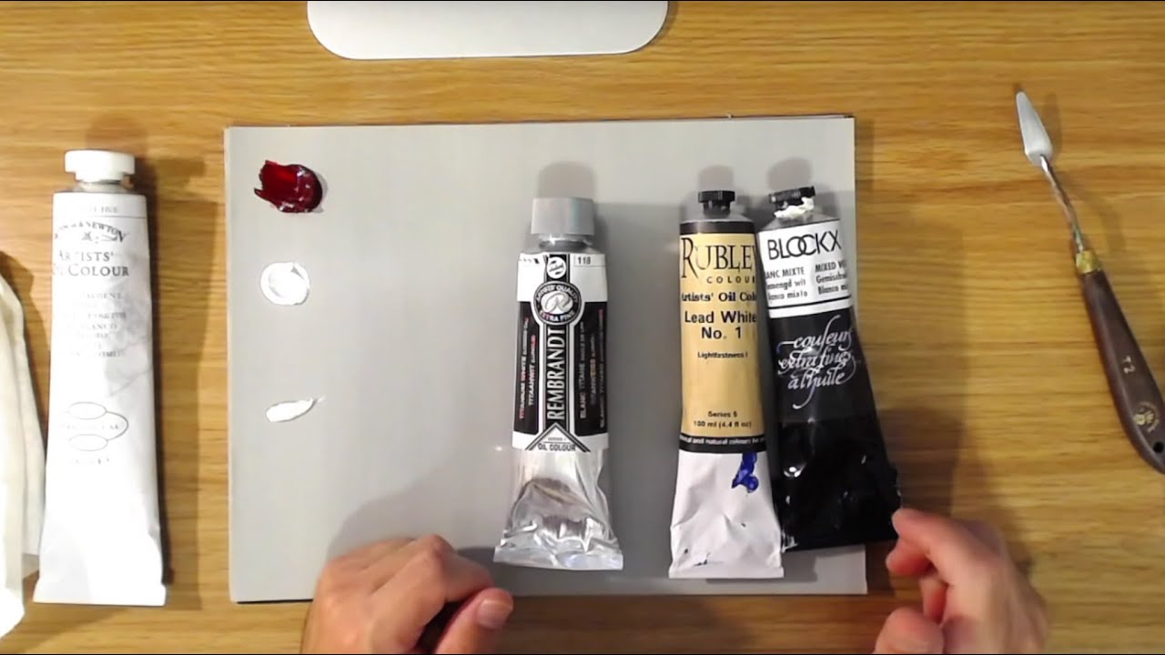 White Oil Paint
