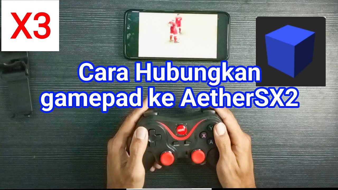 Cara Gamepad X3 ke AetherSX2 semua tombol berfungsi