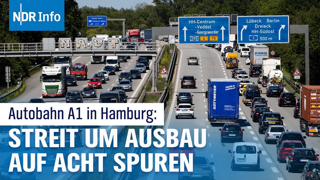Ausbau der A1 in Hamburg: Protest gegen Autobahn-Erweiterung | NDR Info