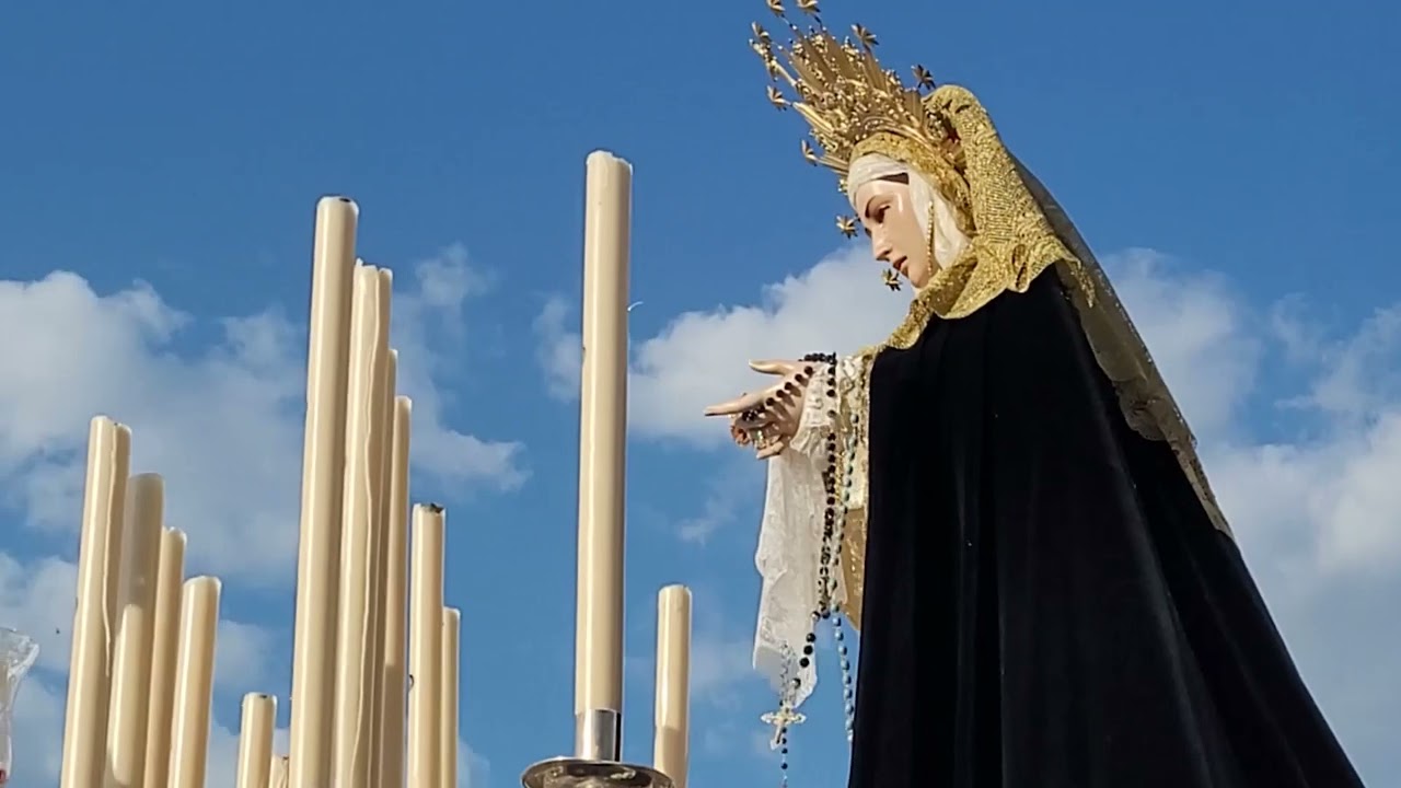 La puebla de los Infantes. Sabado Santo .La Soledad 2022
