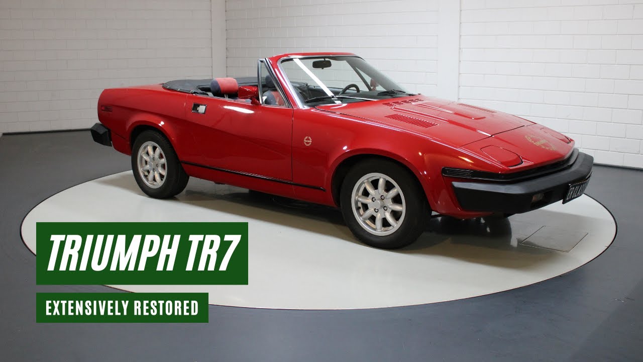 Triumph TR7 | Convertible | 30,000 Euro restoration | 1979 -VIDEO- www.ERclassics.com