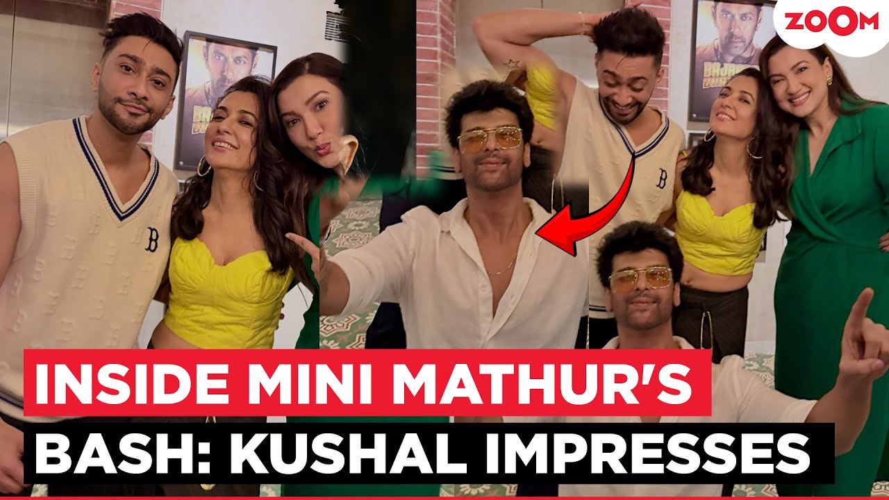 Mini Mathur Celebrates Big 'Alliance' Win; Gauahar Khan-Zaid Darbar pose, Kushal Tandon Impresses