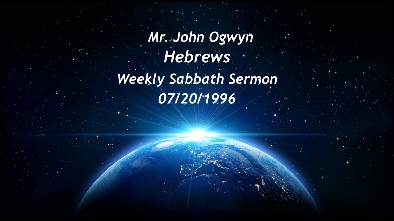 John Ogwyn Hebrews