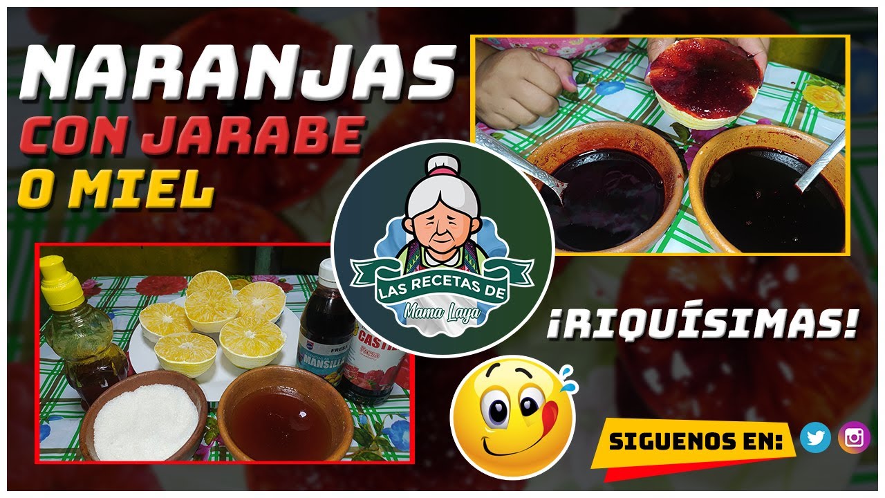 🍊NARANJAS CONGELADAS CON MIEL ROJA | NARANJAS CON MIEL | NARANJAS CON JARABE | Antojito guatemalteco