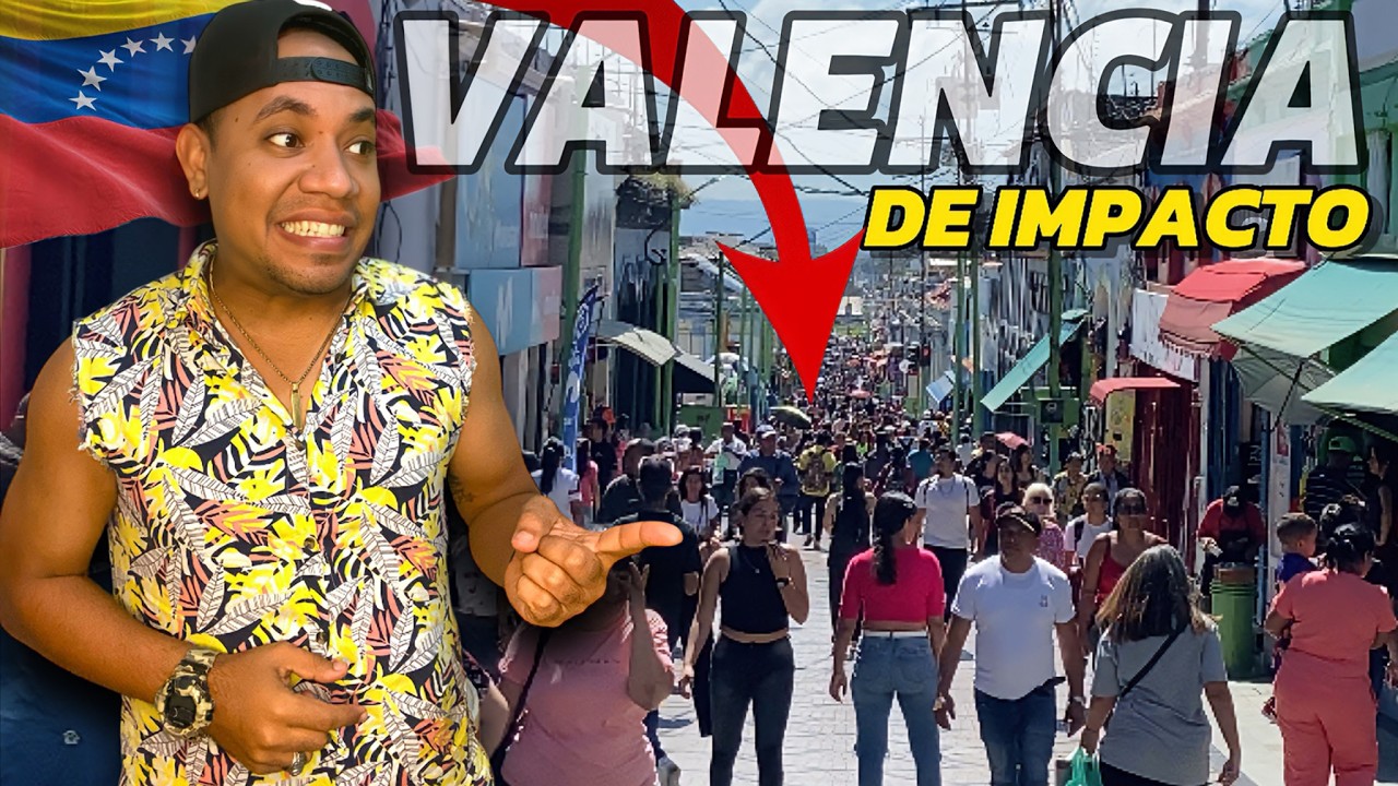 La REALIDAD ACTUAL Del CENTRO De VALENCIA, ¿La Mejor Ciudad De VENEZUELA? ​⁠