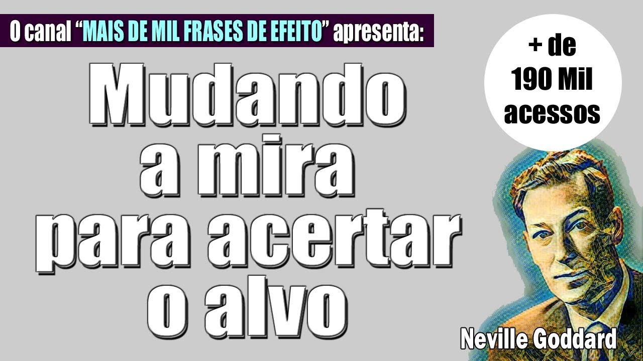 NEVILLE GODDARD - ARREPENDIMENTO, UM PRESENTE DE DEUS