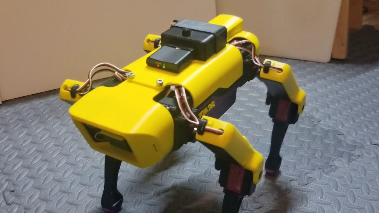Nova SpotMicro - a Spot Mini Quadruped Robot Dog Clone