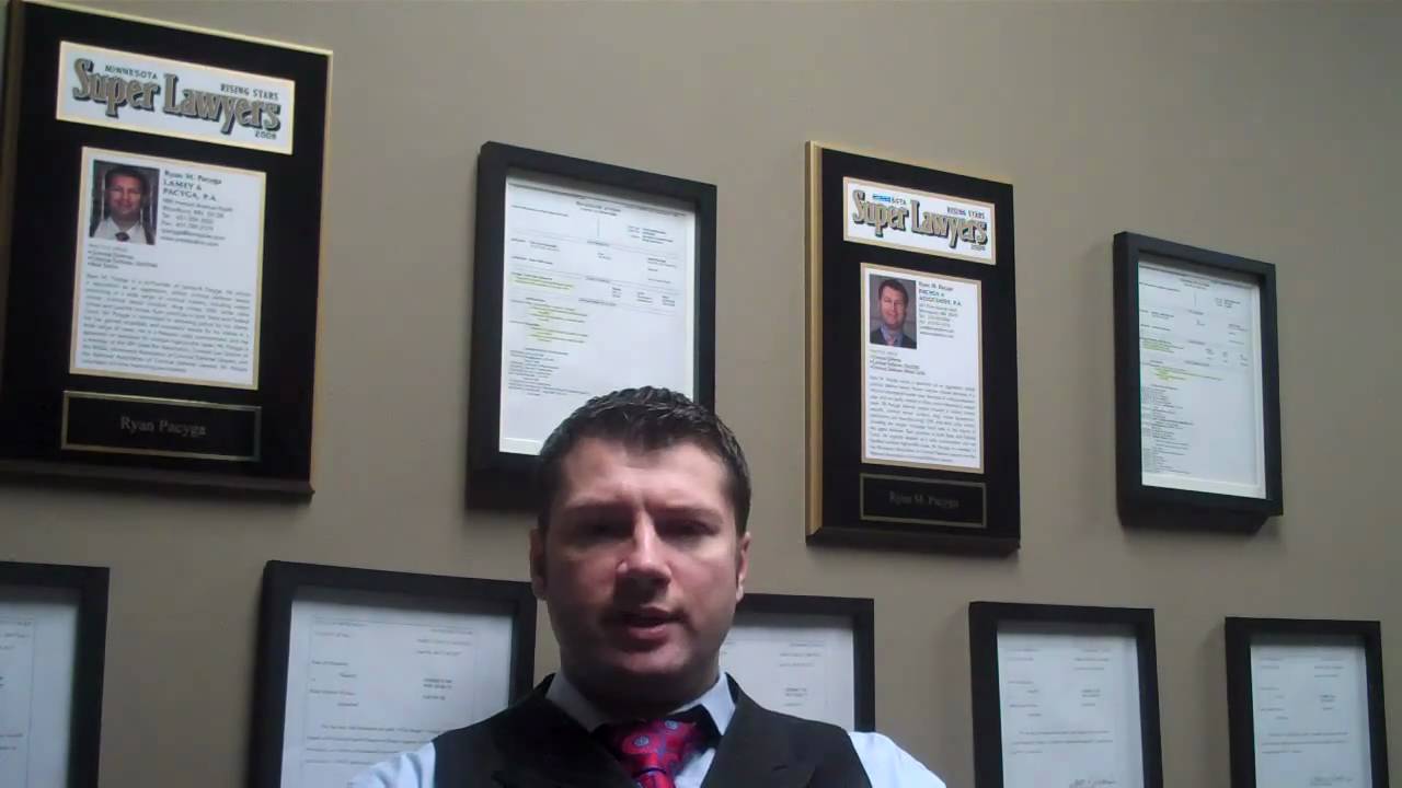 Degrees of DWI in MN Ryan Pacyga