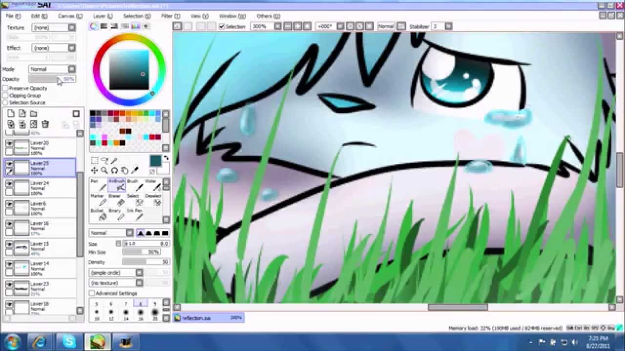 Drowned in Sadness Speedpaint