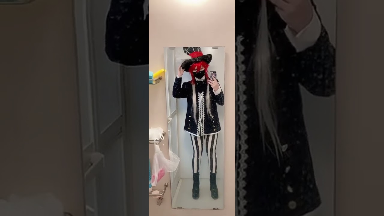 動く🎩様(衣装不足)だよ‼️半年前のですが……👉👈