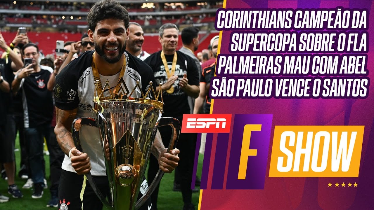 CORINTHIANS LEVA A SUPERCOPA | CRISE NO PALMEIRAS | APRESENTAÇÃO DE PAQUETÁ NO FLAMENGO | FSHOW