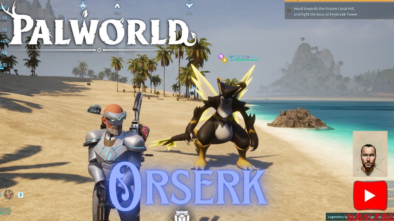 Novo pal Orserk, como capturar - Palworld 53