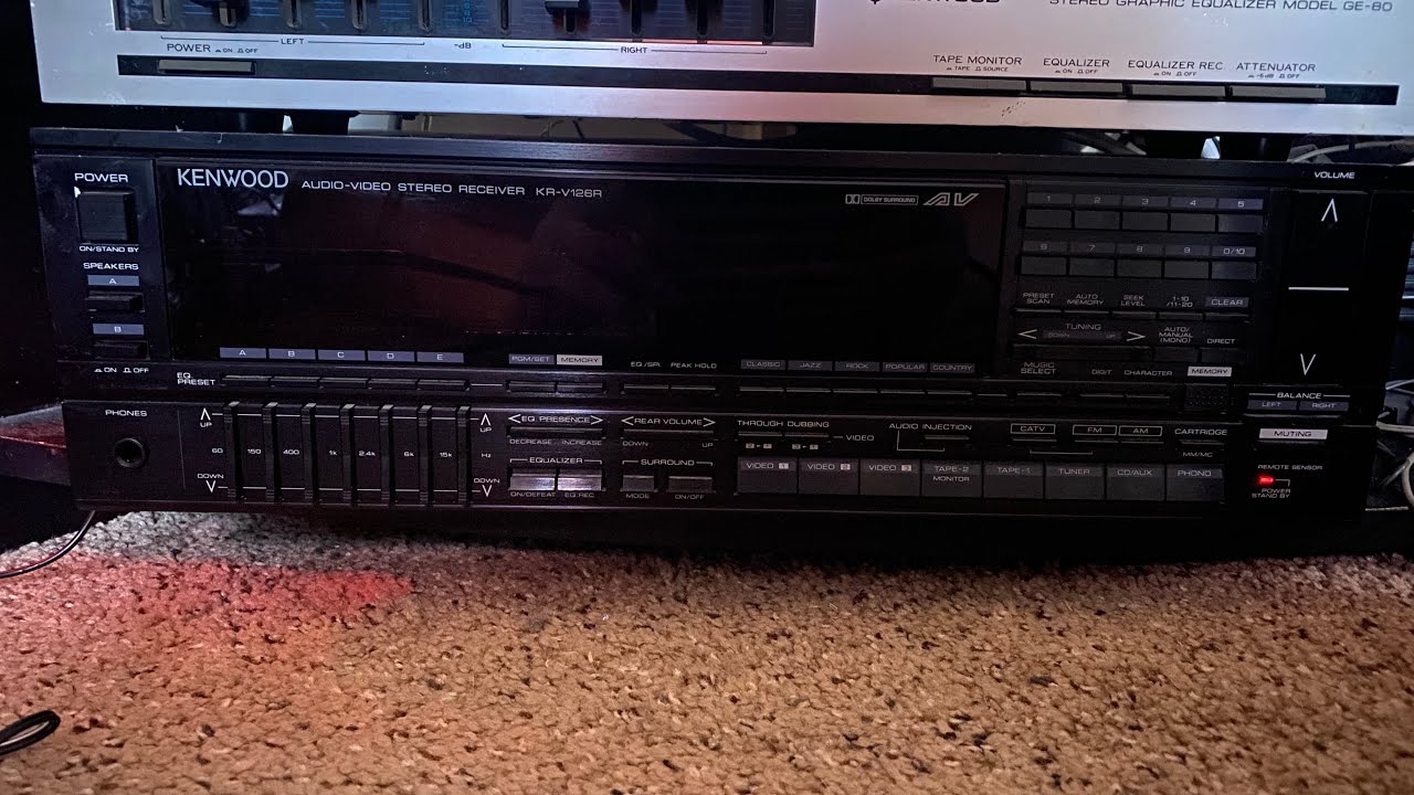 Kenwood KR V126R - An 80s beast!