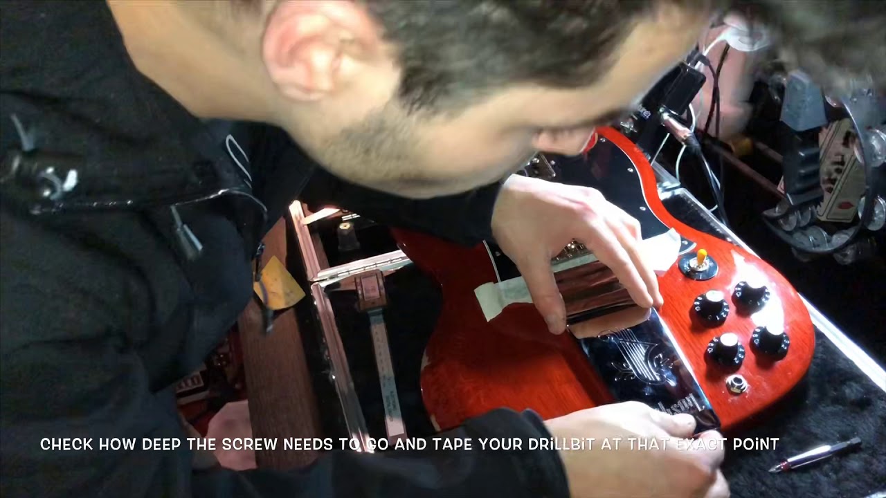 How to install a Maestro Vibrola on a Gibson SG