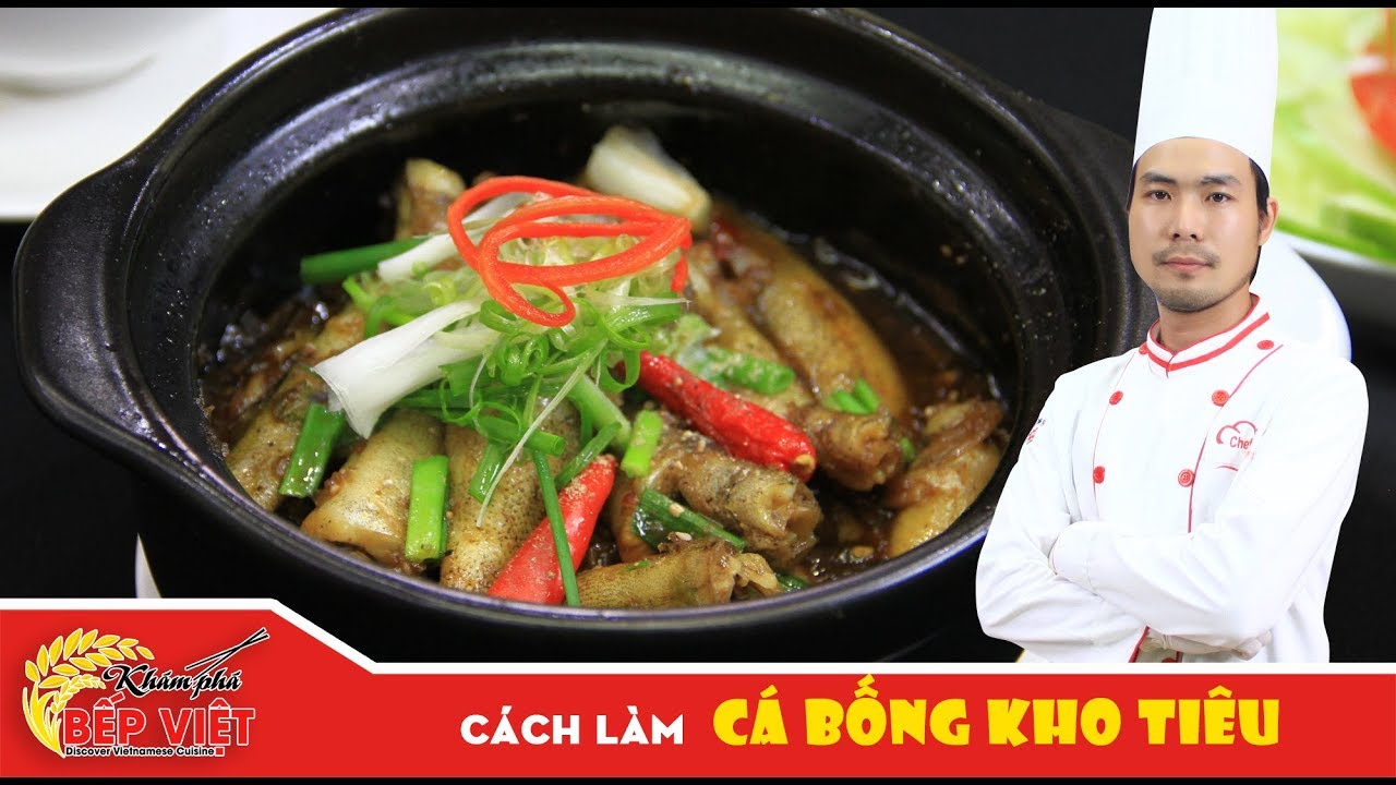 Cách làm Cá Bống Kho Tiêu ngon và đơn giản | How to make Braised round goby fish
