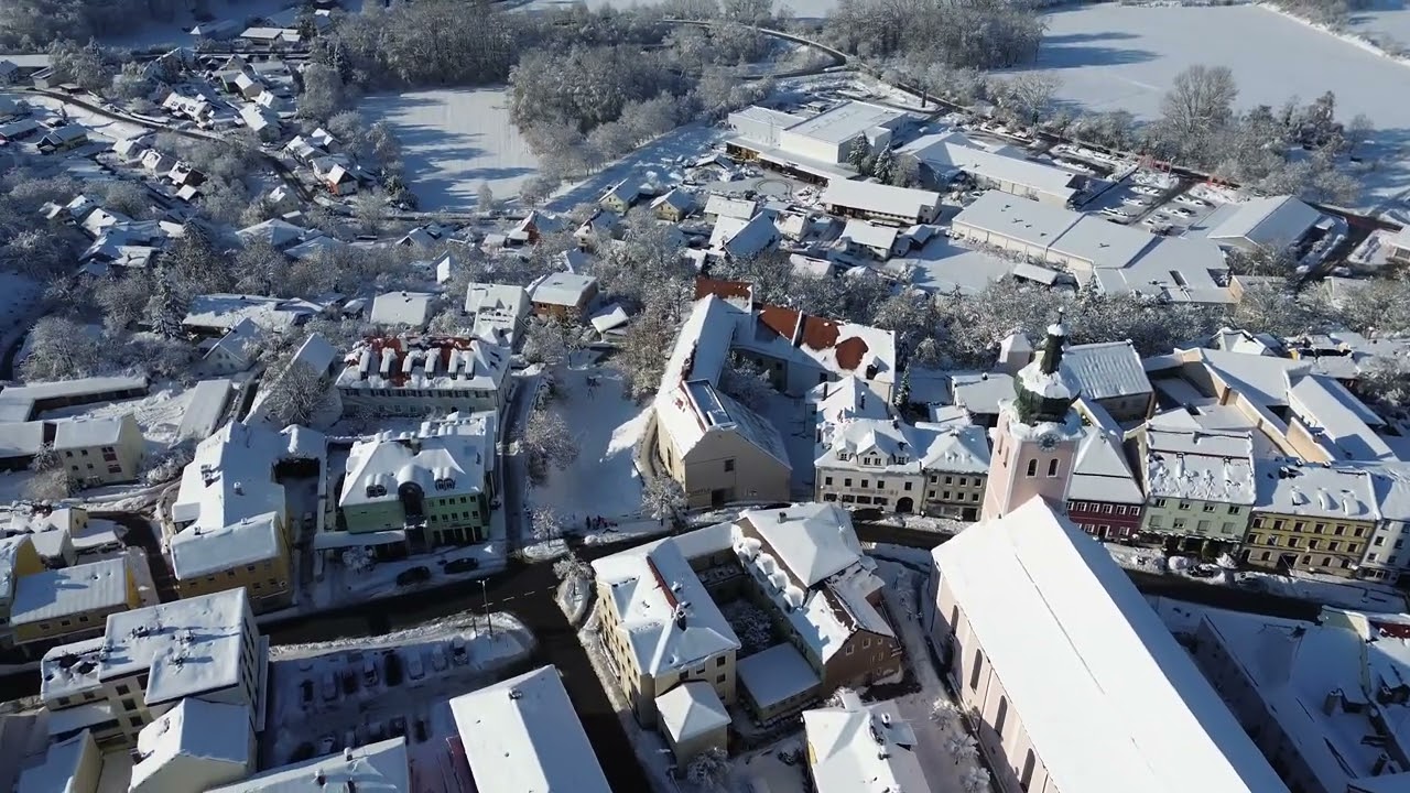 Nach dem Schnee Chaos in Landau Isar Dezember 2023