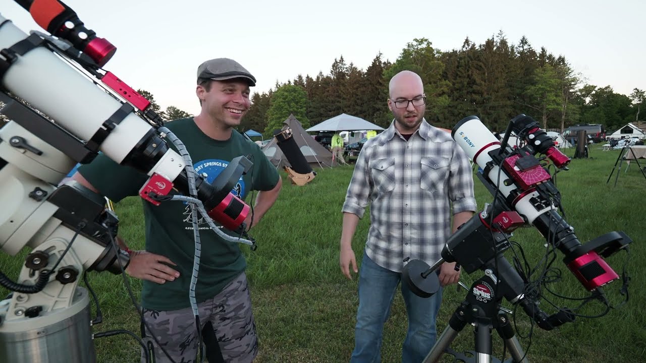 Cherry Springs Interview Thomas with 3D Astro