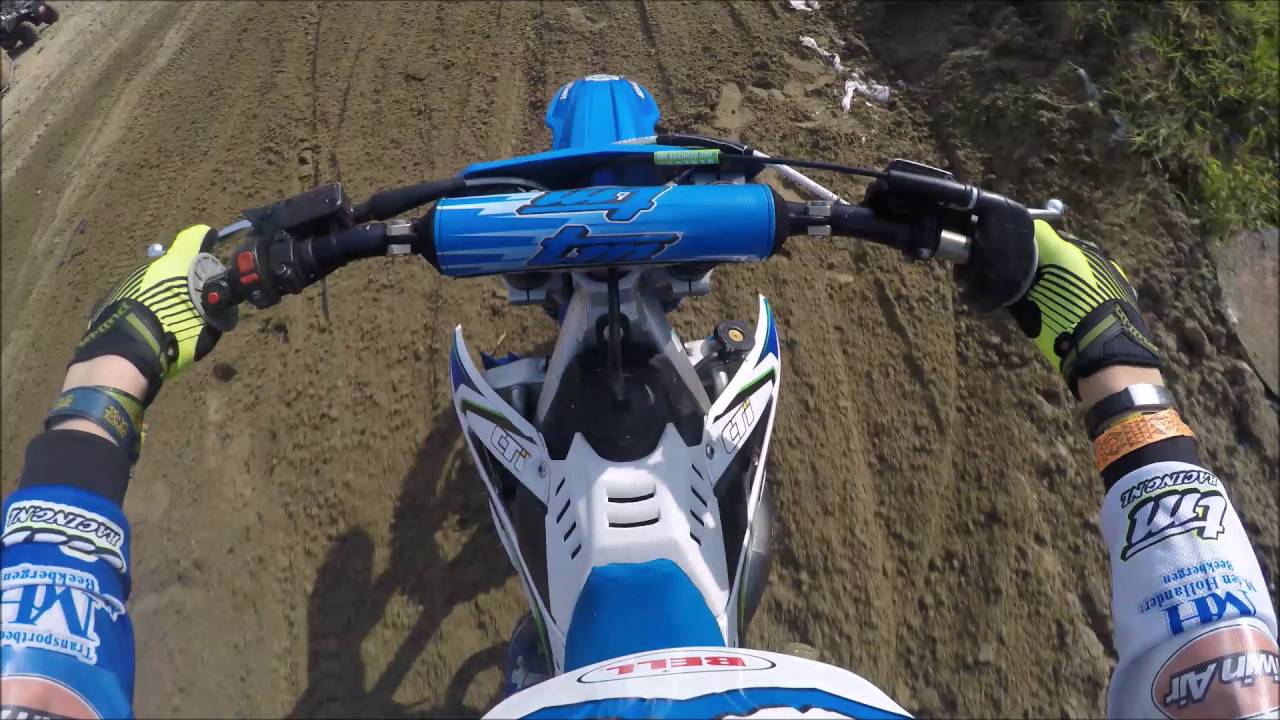 GoPro HD: Sander Agard-Michelsen 125cc 4e manche Zwarte Cross 2016