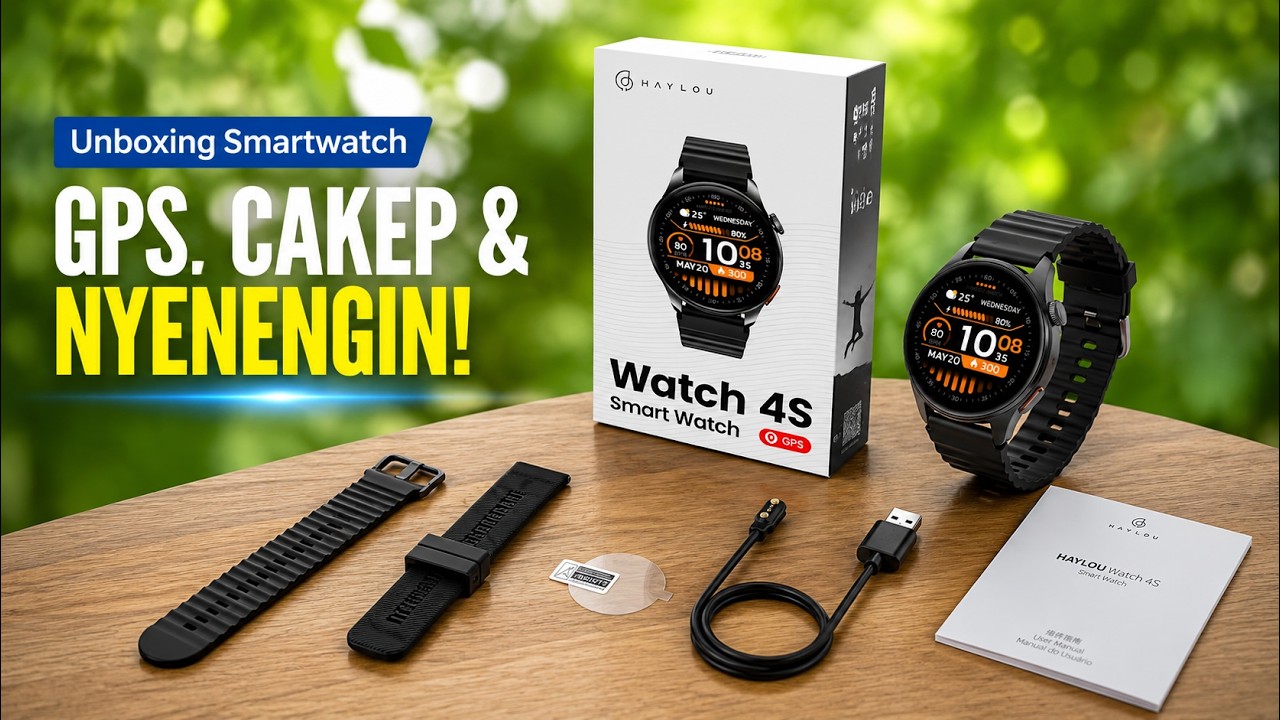 Unboxing Haylou Watch 4S GPS AMOLED| Vindtech Review