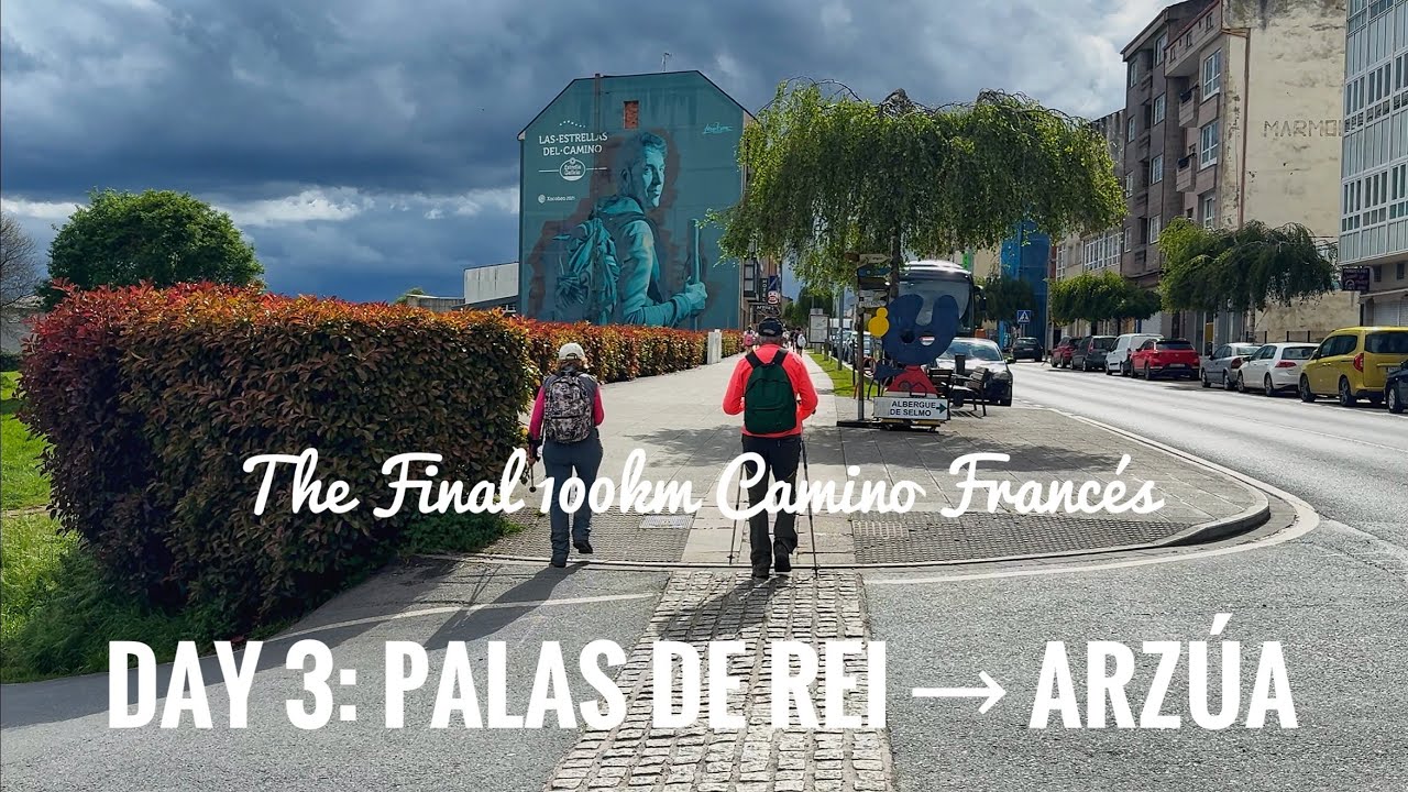 Day 3 Palas de Rei to Arz&uacute;a: Tired but Worthy - Walking the Final 100km of the Camino Franc&eacute;s - EP 4