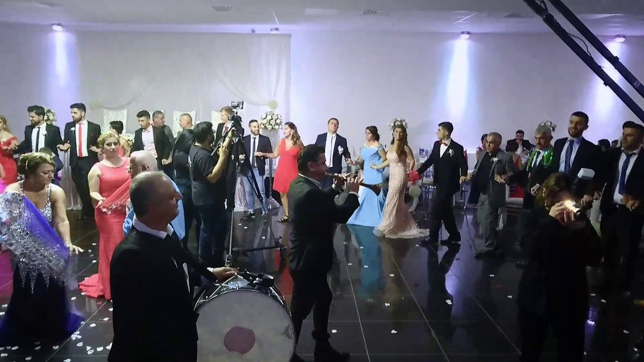 Zurna o Dahol Assyrian Haytham o Sabah i Sweden Wedding av Rolan 2017-08-12