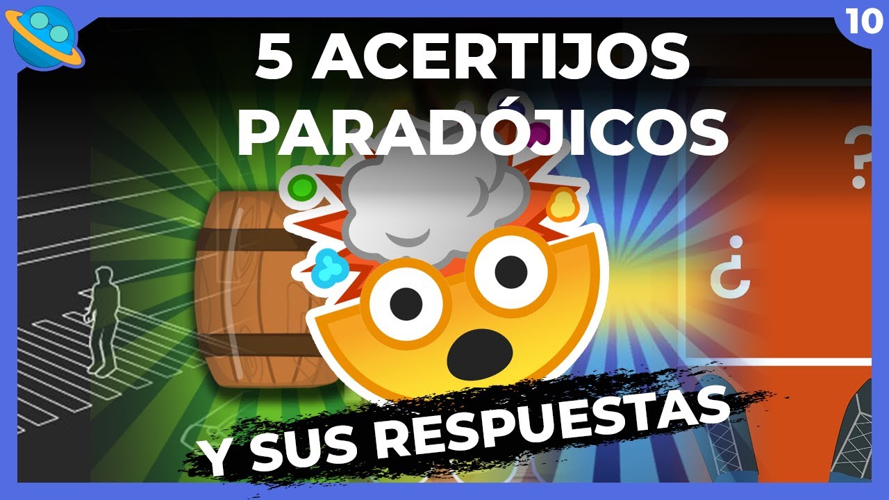 ¿Podrás resolver estos 5 acertijos paradójicos? 🤯🤯 ¡ Inténtalo !