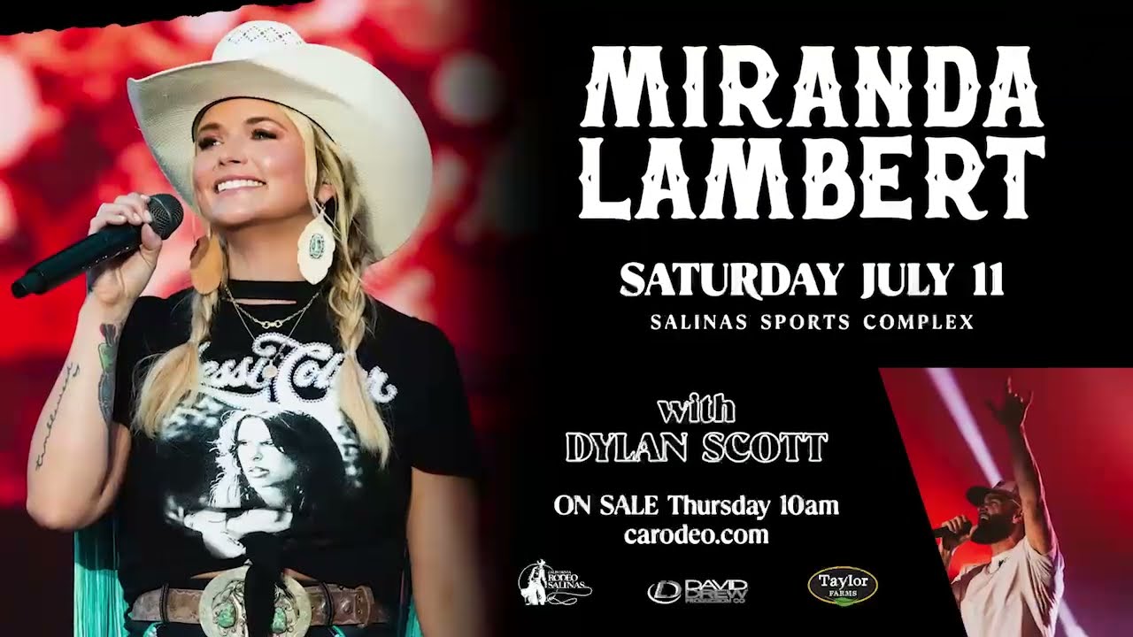 COUNTRY SUPERSTAR MIRANDA LAMBERT TO HEADLINE THE BIG WEEK KICK OFF CONCERT JULY 11, 2026
