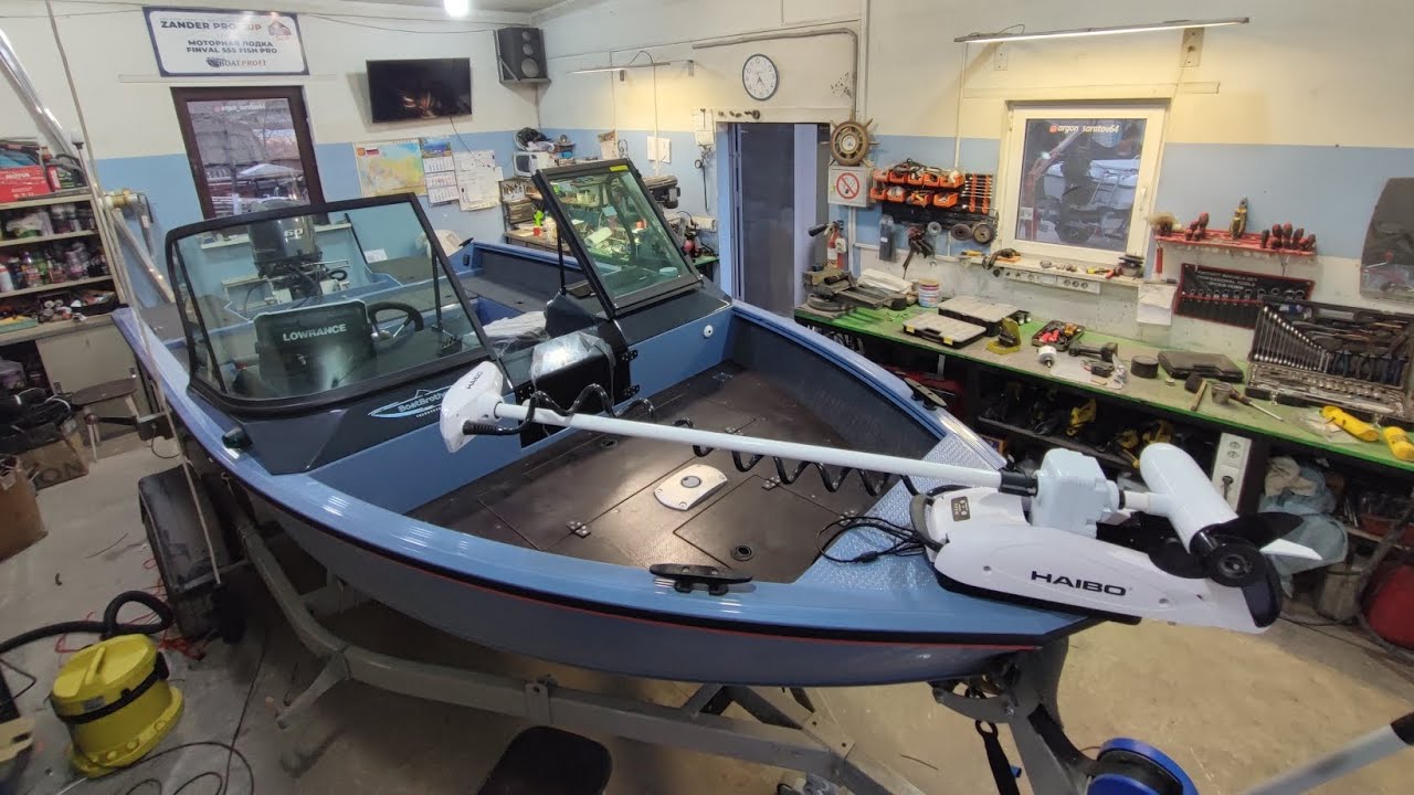 Windboat 4.6 DC EvoFish & Yamaha 60 Сборка нового красивого комплекта