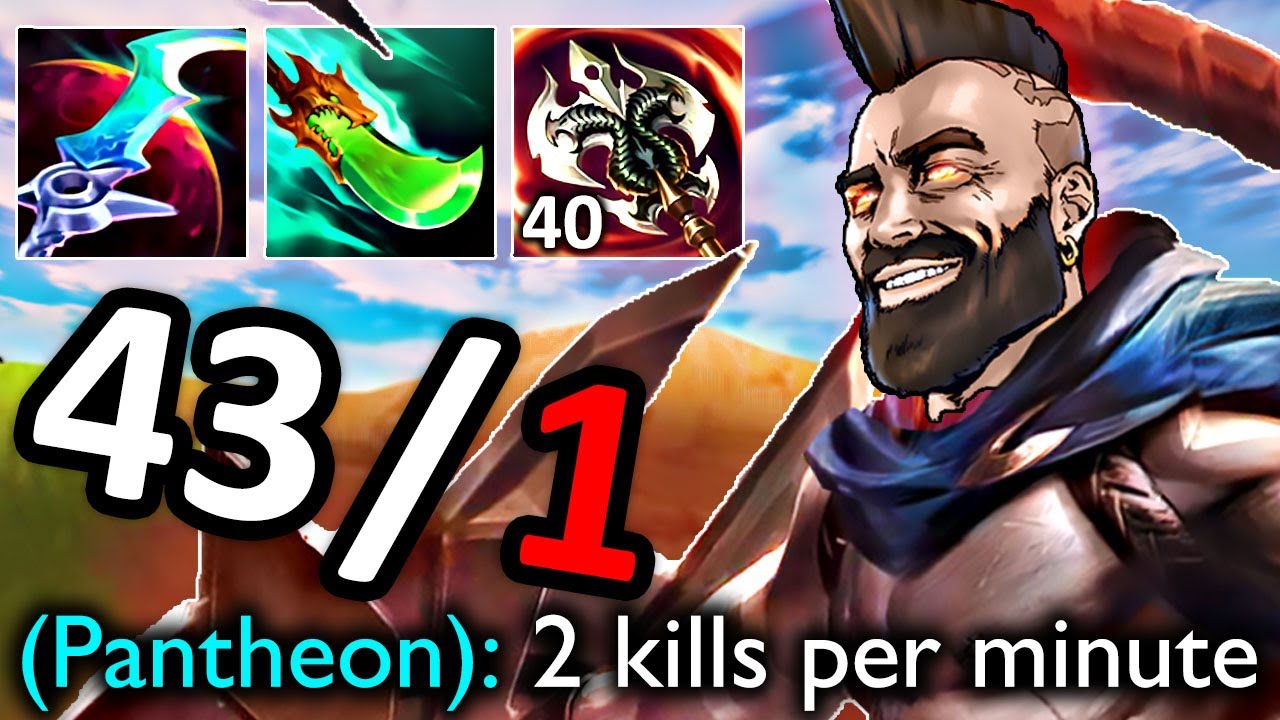 PANTHEON IS STRAIGHT UP BROKEN IN SEASON 13 (2 KILLS PER MINUTE)