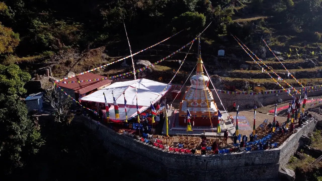 Pabitra Buddha Shanti Stupa Introduction, Sabet Kaski