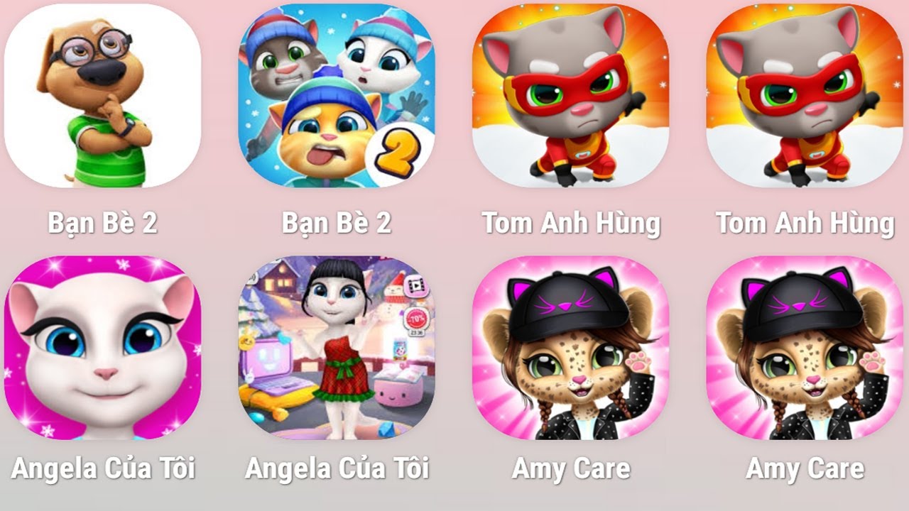 Friends 2,My Angela,Tom Hero,Amy Care:...