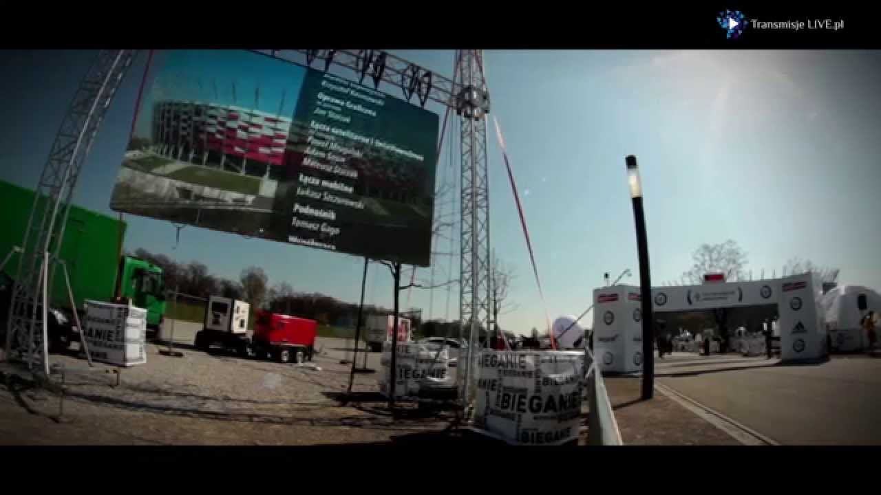 Making of transmisja z 9. Półmaratonu Warszawskiego
