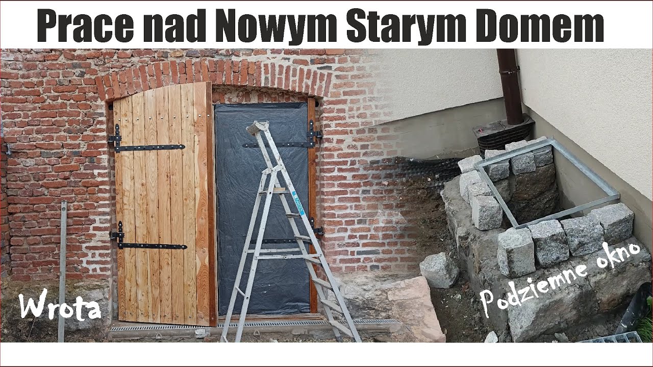 Remont starego domu//  Brama garażowa 