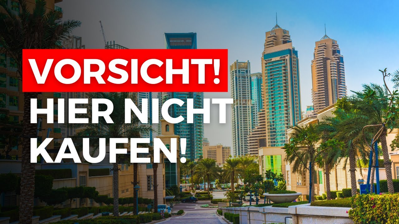 Hier solltest Du in Dubai nicht investieren!