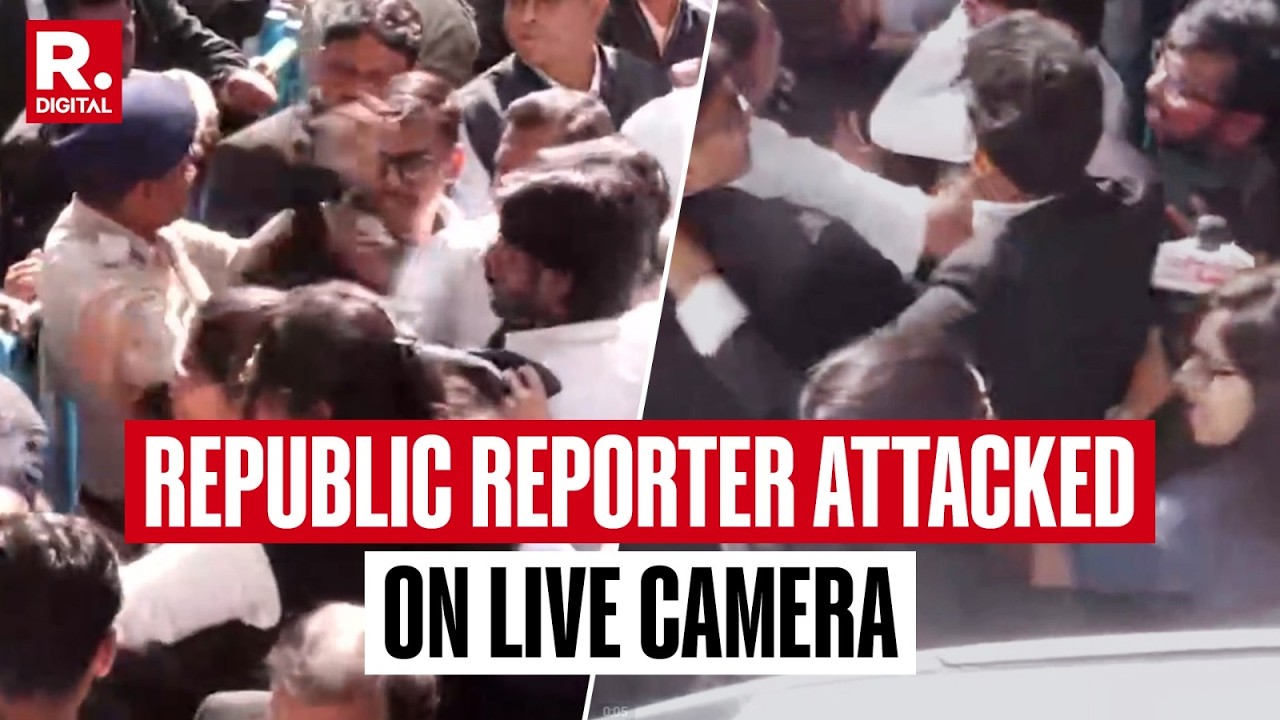 BREAKING: Republic Bangla Reporter Attacked Outside Barrackpore Court By Lawyers