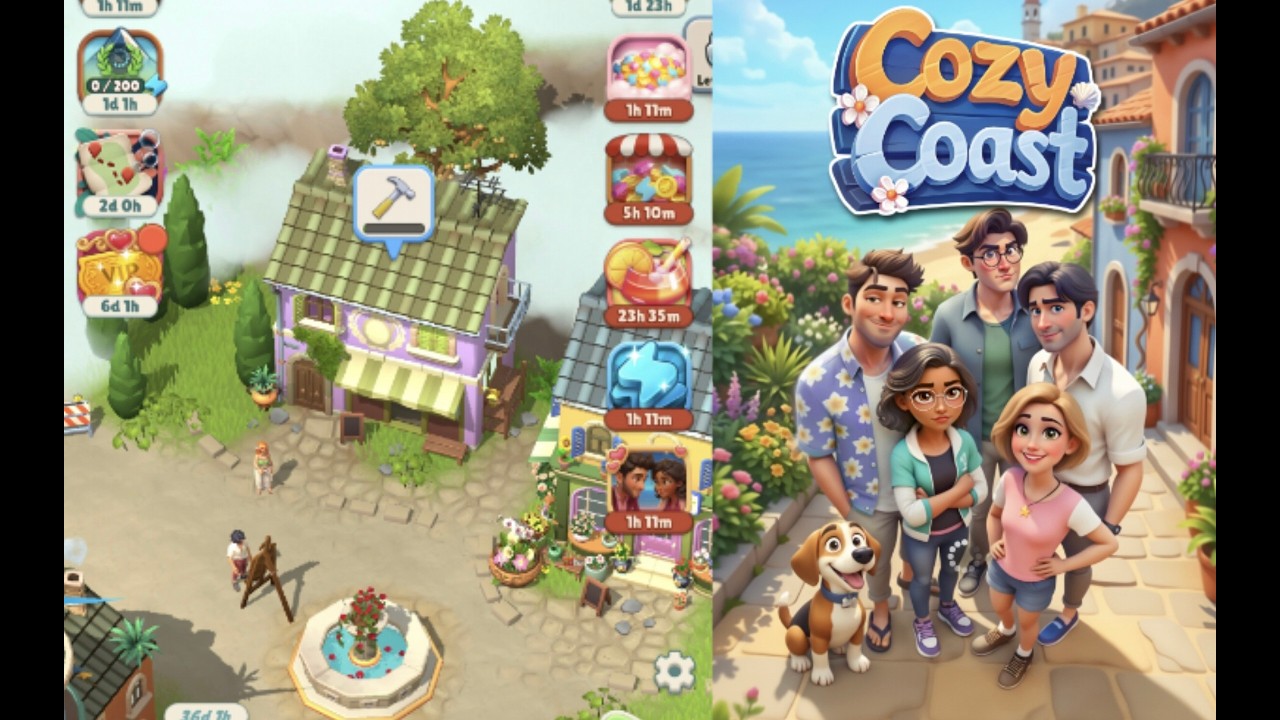 Cozy Coast | Level 15-17 Part 6 🍓🐕 #merge