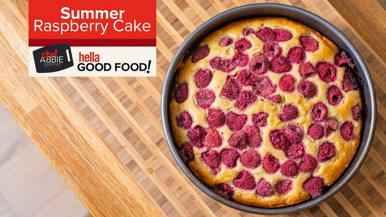 BEST Summer Raspberry Cake Recipe | Easy Desserts